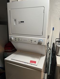 Stackable washer and dryer