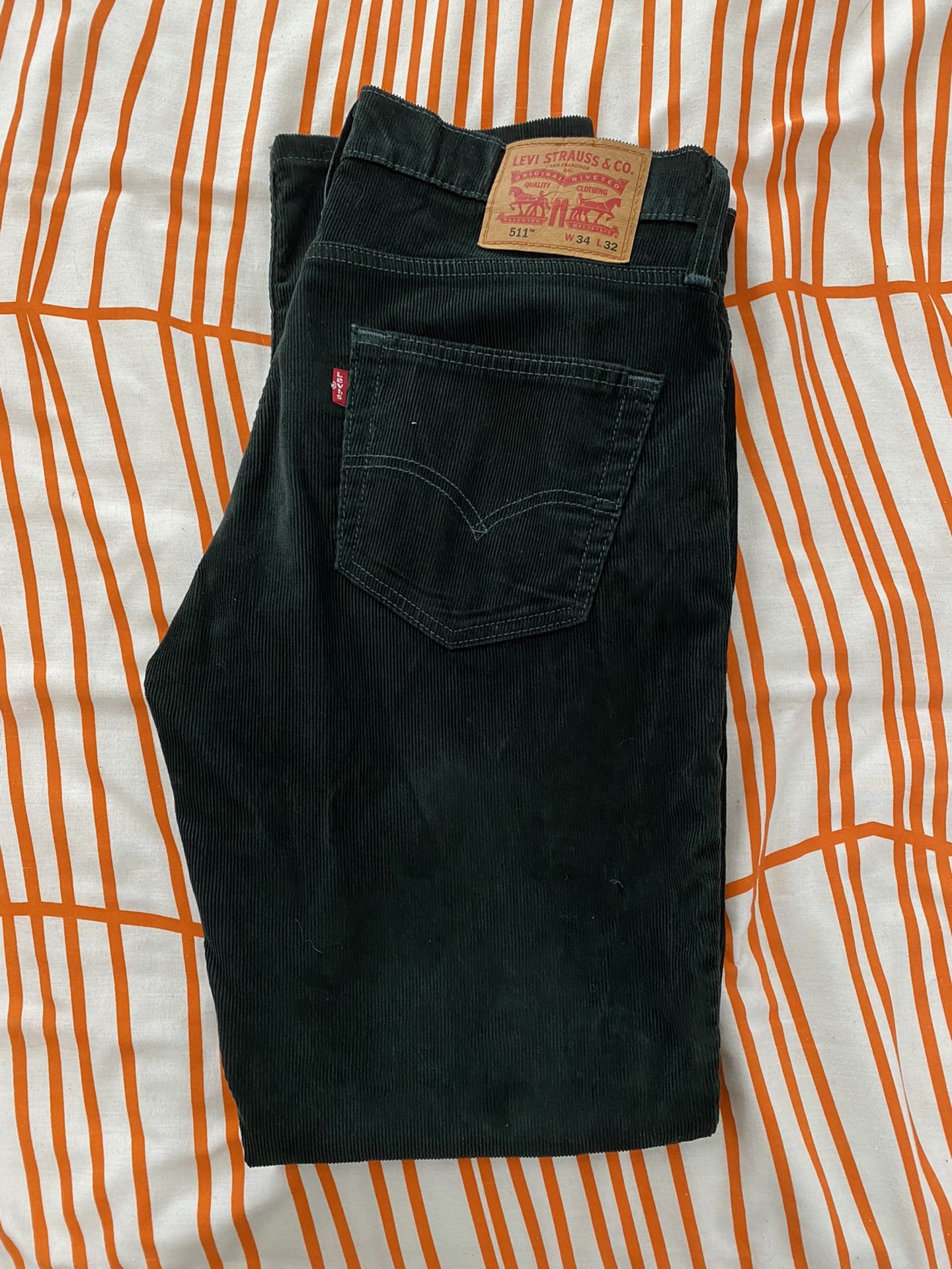 Men’s Corduroy Pants - Size W34 L32