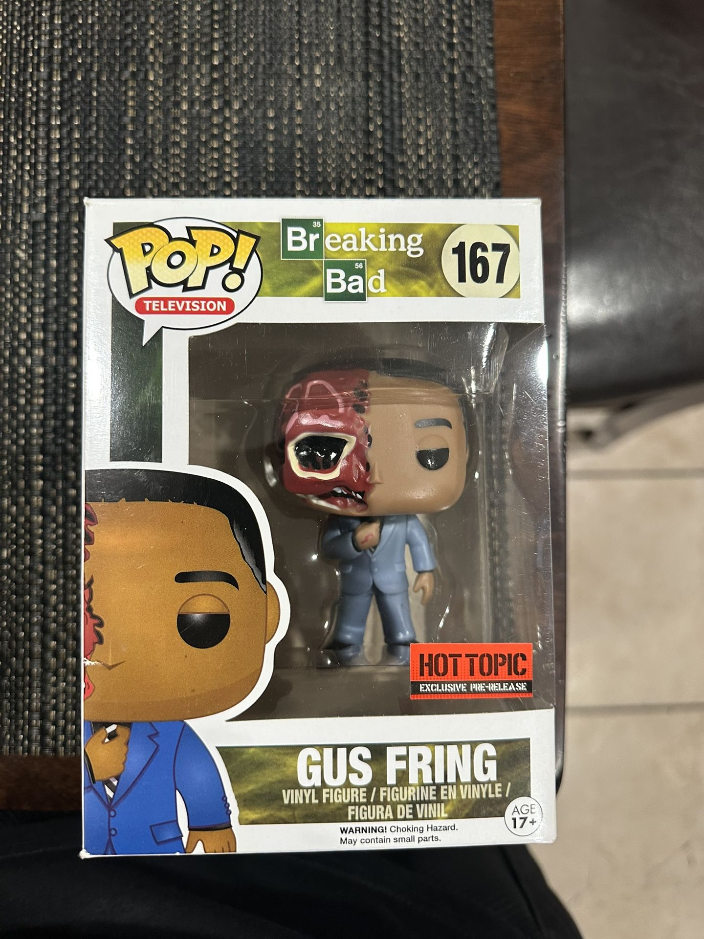 Funko Pop! Breaking Bad Gus Fring (Dead) Hot Topic Exclusive