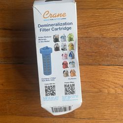 Crane Humidifier Demineralization Filter Cartridge Model HS-1932