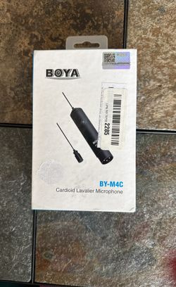 Boya Cardioid Lavalier Microphone BY – M4C