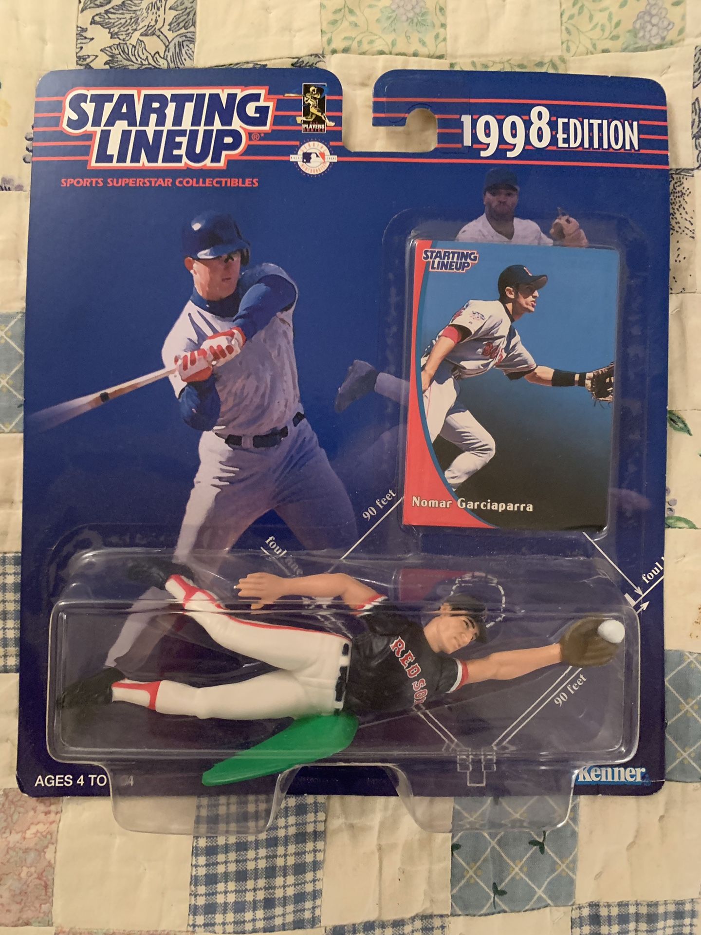 Starting Lineup NOMAR GARCIAPARRA 1998 Edition Kenner Action Figure *NEW*