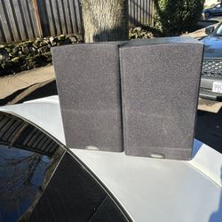 Paradigm mini v.2 Speakers in excellent condition. The cabinets, the Tolex,  the speaker cones everything works and looks great.   $120, cash or Venmo