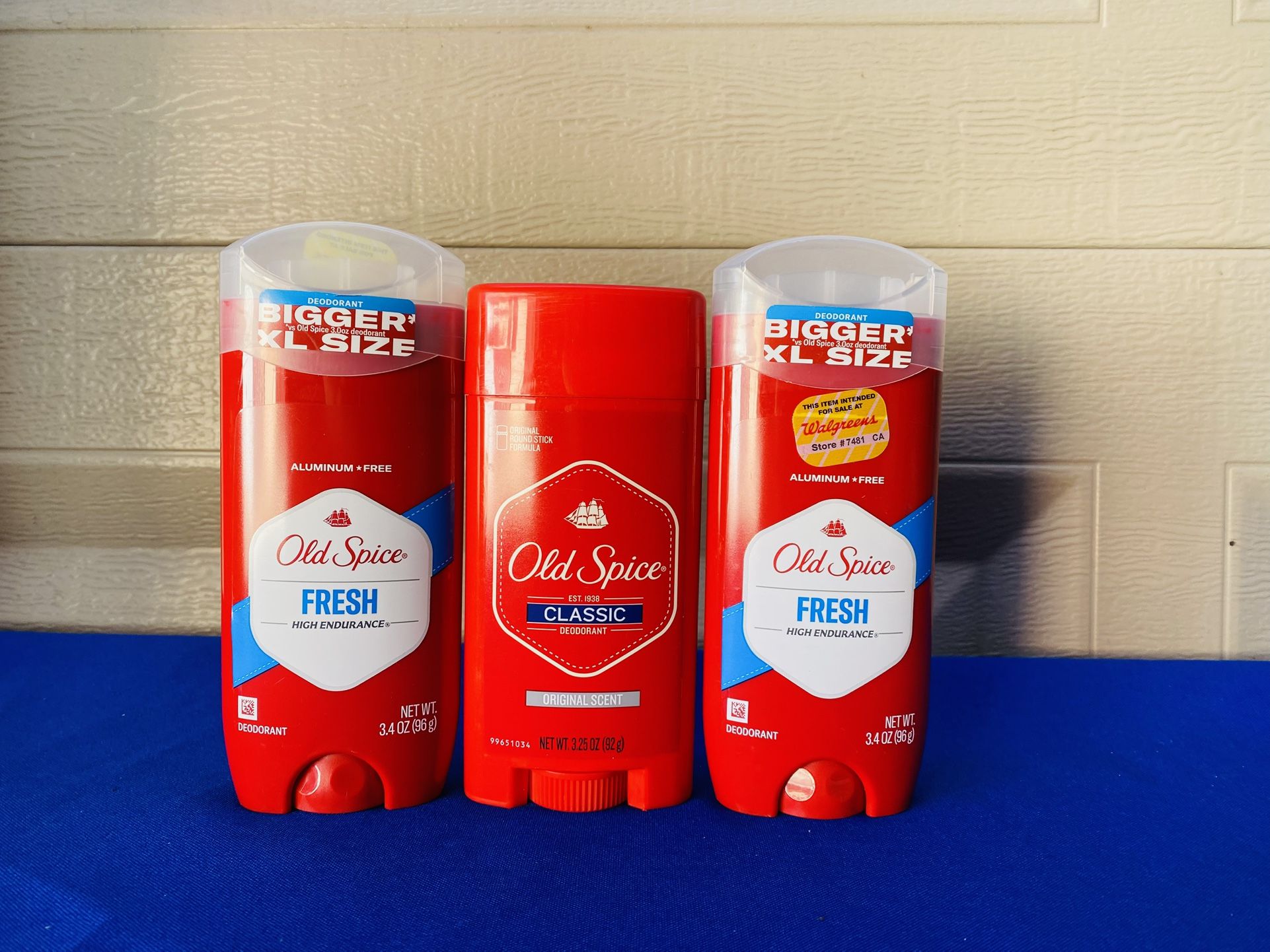 Old Spice  PURE SPORTS deodorants 