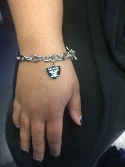 Nfl chain link bracelet