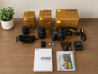 Nikon D7000 Camera Bundle + Lenses – Complete Kit