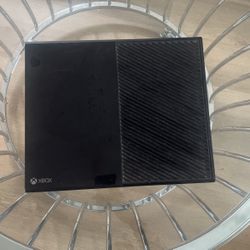 Xbox one with custom blue controller 