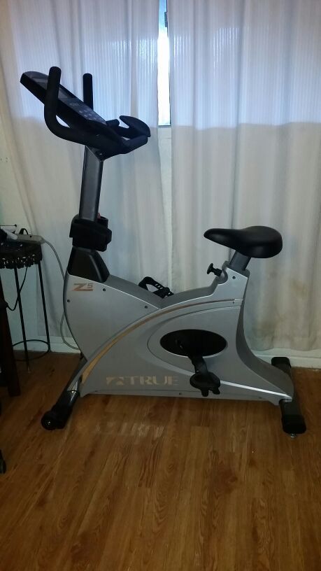 True Z5 commercial upright exercise bike