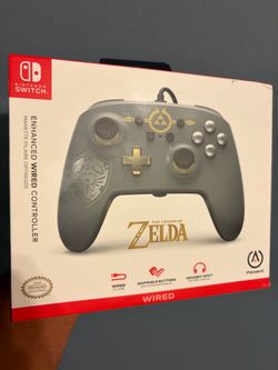 PowerA Zelda Hylian Shield Wired Nintendo Switch Controller