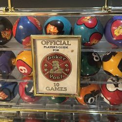 POKER POOL TABLE BALLS