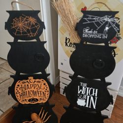 Halloween Handmade Door Signs