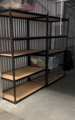 Heavy Duty Metal Storage Shelving Racks (4 Available) | Garage, Warehouse, Business Storage
