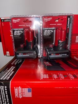 Brand new Milwaukee tools