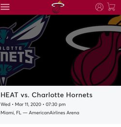 Miami Heat vs. Charlotte Hornets Parking Pass