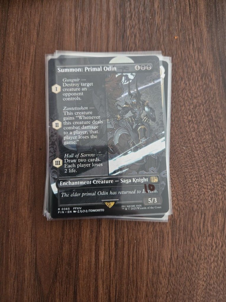 Summon: Primal Odin ~ MTG