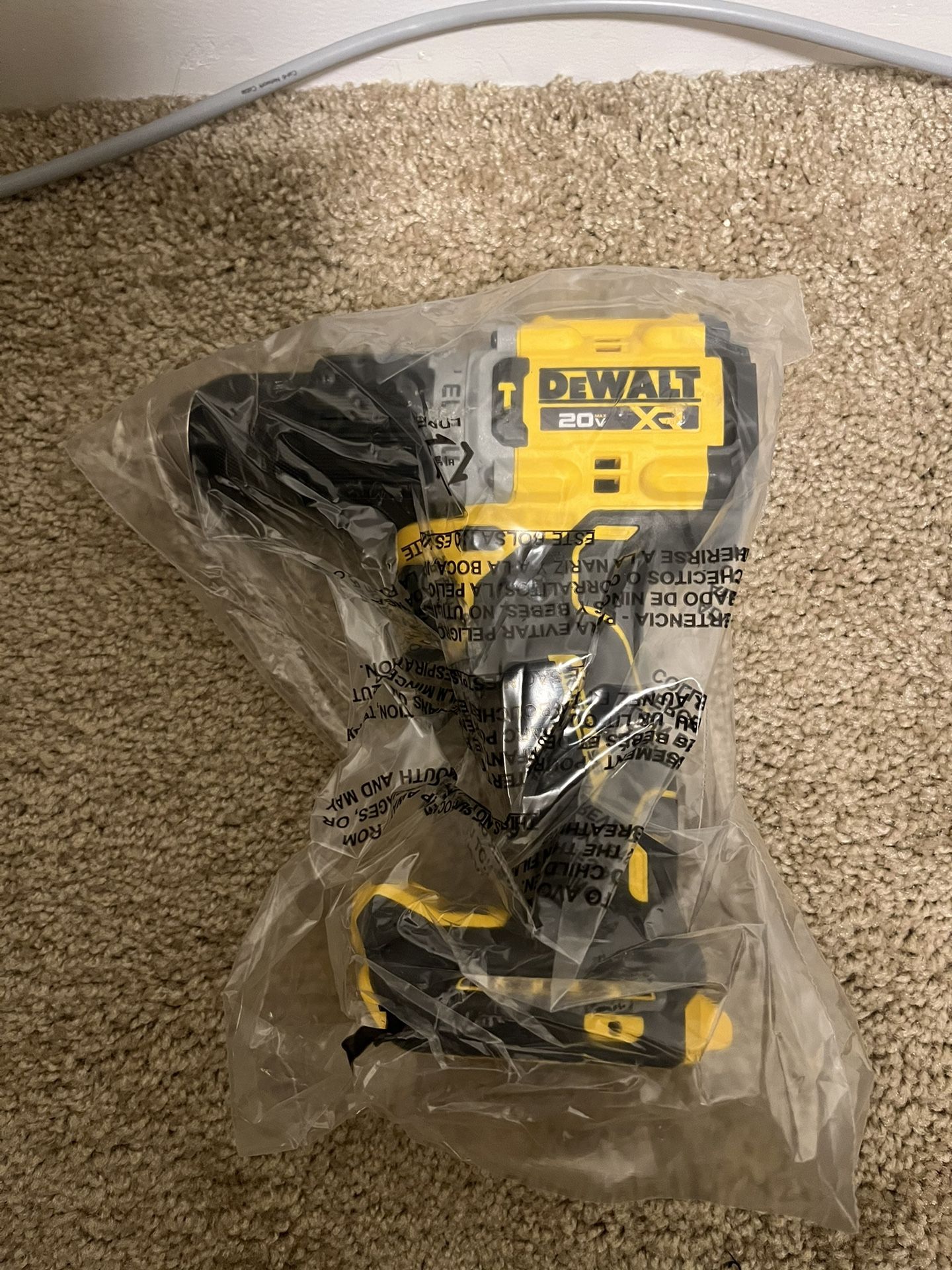 Dewalt 20v MAX XR 1/2” hammer drill - New (tool only)
