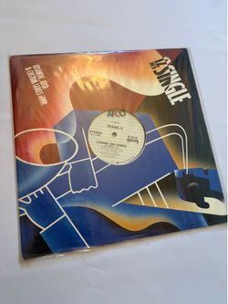 Vintage 12" single   Trans-X 'Living On Video' 12" Single promo vinyl  new order depeche mode