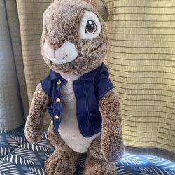 Dan Dee Peter Rabbit Plush Standing Porch Greeter Stuffed Animal Toy 25" tall