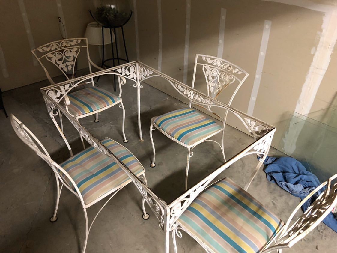 Mid Century Woodard Dining Set