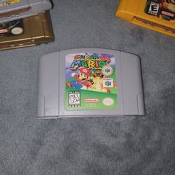 Nintendo 64 Super Mario 64 Player's Choice Stamp