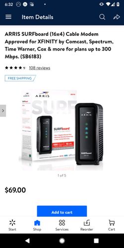 Arris SURFboard (16x4) Cable Modem