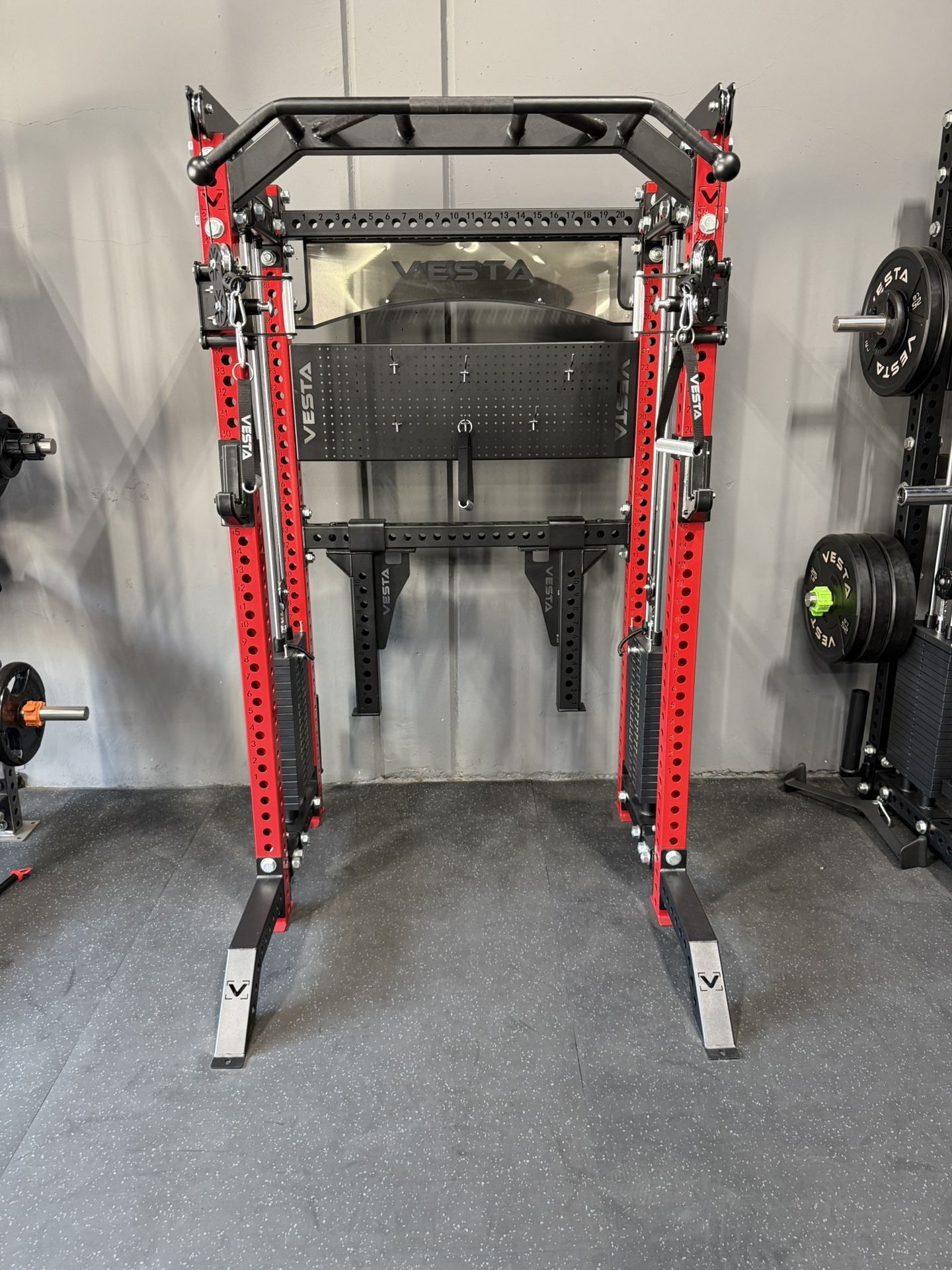 Vesta Fitness PRO SERIES 2-1 Ultimate Half Rack Functional Trainer/Gym Equipment/ Home Gym/ Fitness/ FREE DELIVERY 🚚