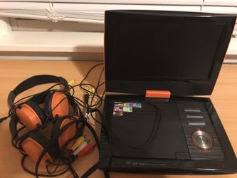 Audiovox Portable DVD player with Headphones