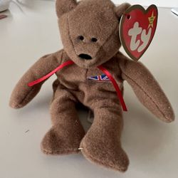 Ty Teenie Beanie Baby - Britannia the Bear 1993 ($4 If Local Pickup)