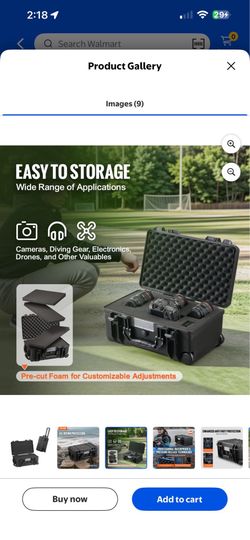 Weather resistant carrying case