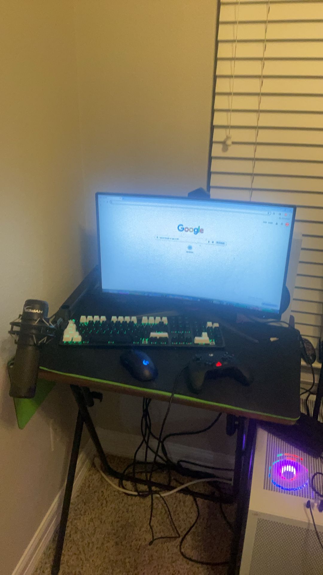 Everything In this Is Is Including Full Gaming Pc And Gaming Controller And Gaming Keyboard And If Want Only One Item Please Dm Me For That Item
