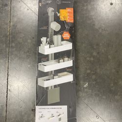 Sharper Image 3-Tier Adjustable Caddy Hanging Shower