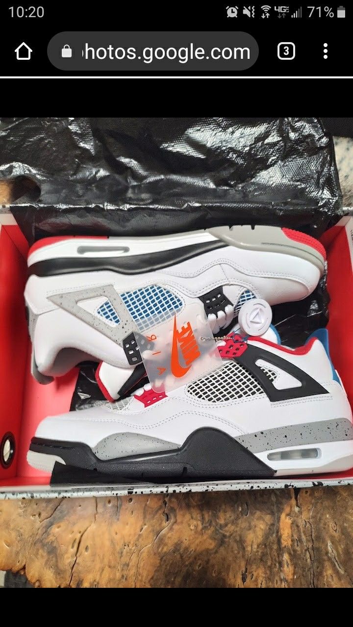 Jordan 4 "What The 2019" Size 10.5