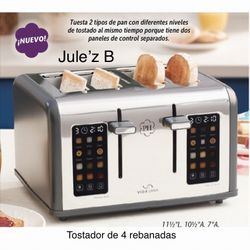 Princess House. Tostador Para 4 Rebanadas Nuevo En Su Caja 