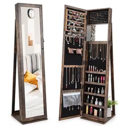 Mirror Jewelry Cabinet 