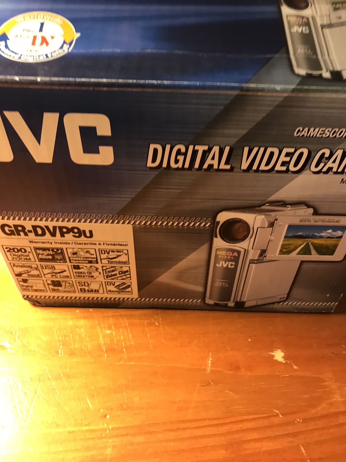 JVC Digital Video Camera GR-DVP9 RARE NEVER USED