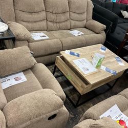 Reclining Sofa In Stock For Immediate Delivery 