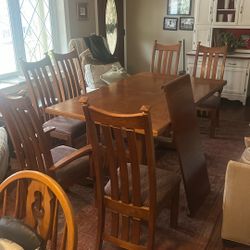 Dining Room Table And Chairs With Leaf