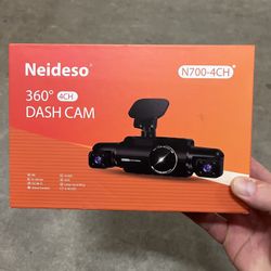Neideso 360 Dashcam With Night vision And 24 Hr Monitoring 