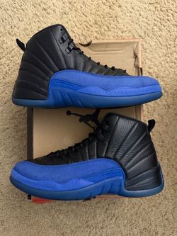 Size 9.5 (Used condition, damaged box) - Air Jordan 12 retro game royal