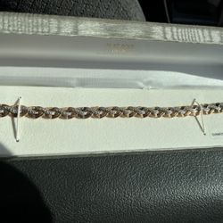 Bracelet 18k And Diamond Accent