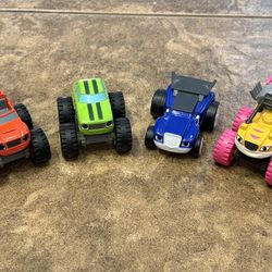 4 Blaze And The Monster Machines Trucks