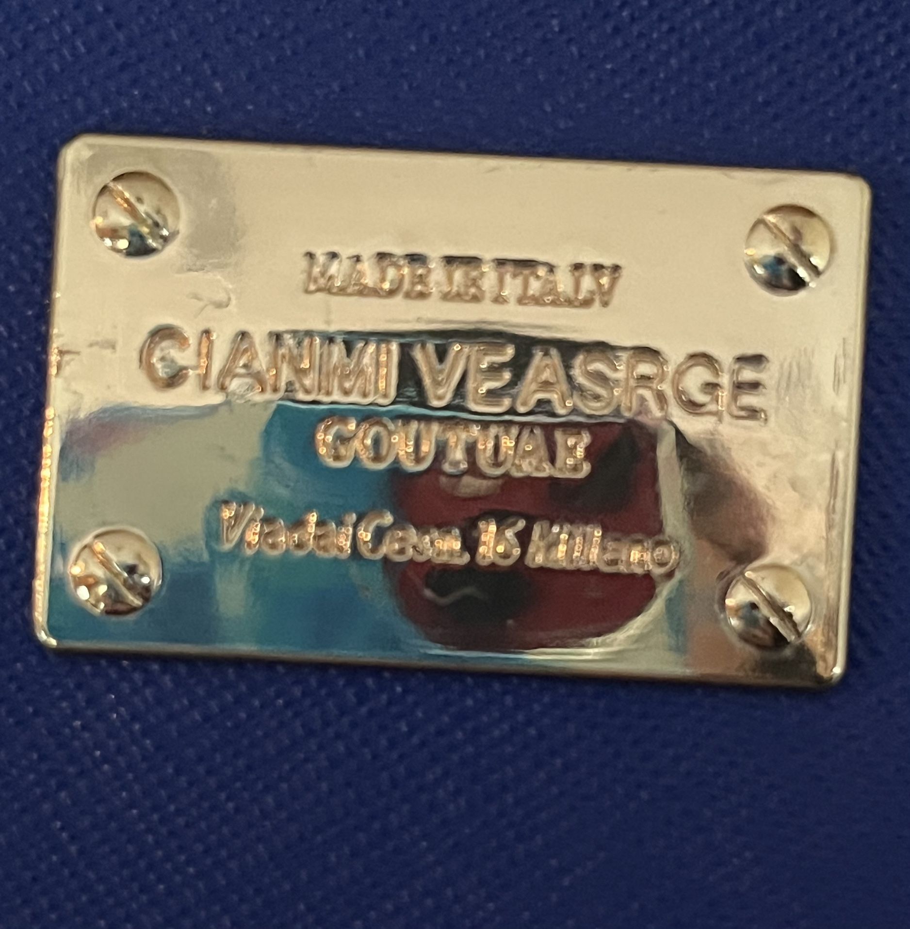 Real CIANMI VEASRGE GOUTUAR Bag