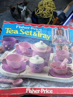 Fisher-price Tea Set And Tray