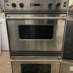 Viking 30” wall double Oven stainless steel 