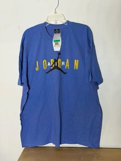 Vintage Air Jordan Jumpman T Shirt Men’s XL Blue NWT 282382-404 Stains