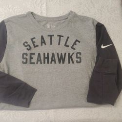 Nike SEAHAWKS Crewneck Lightweight Sweatshirt