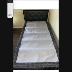 TWIN BED FRAME AND BOX SPRING /DURAVIT BACK ASSembly  TOILET 