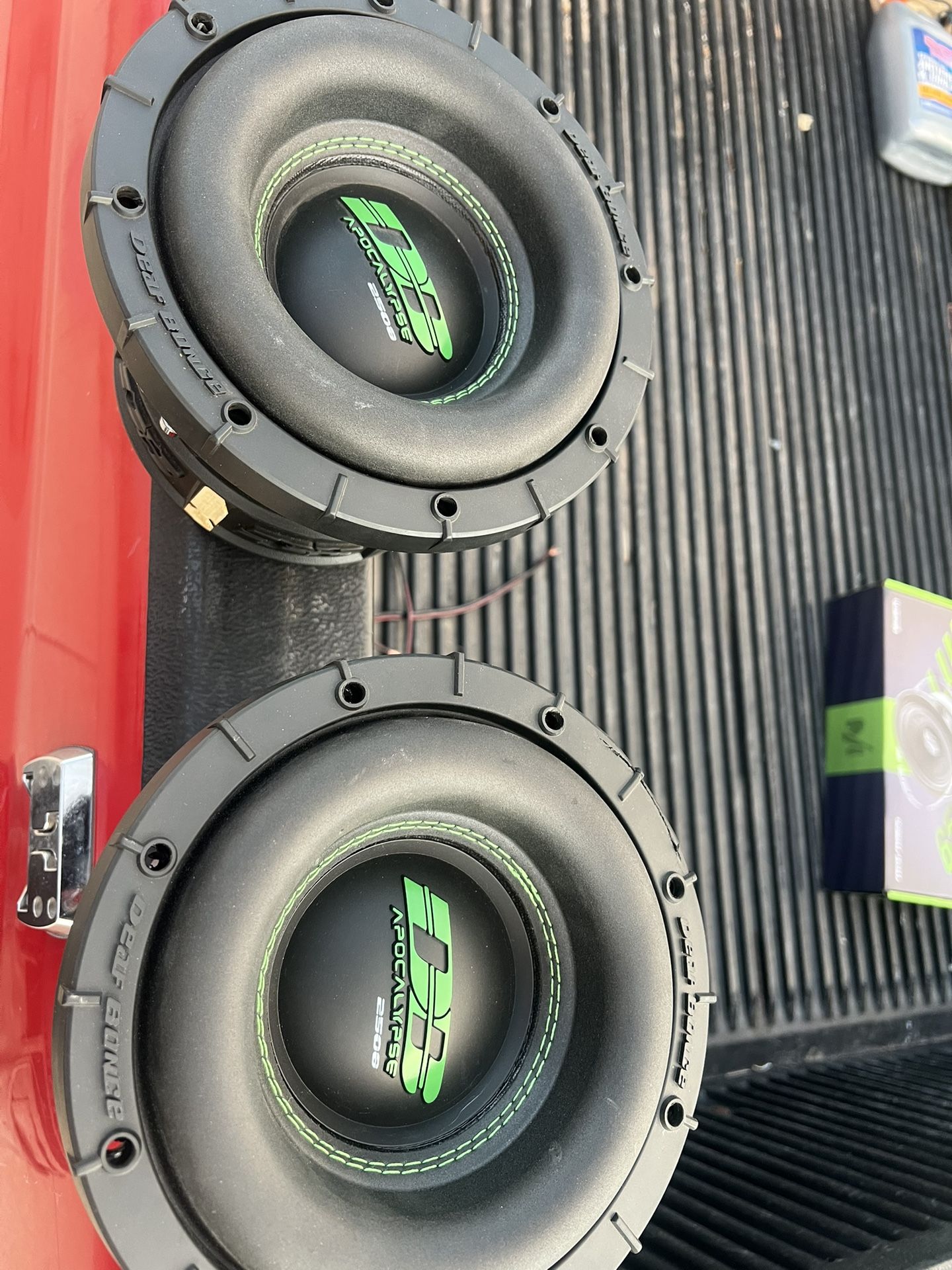 Bajos De 8” 800 Watts Rms 300$ El Par No Cajon