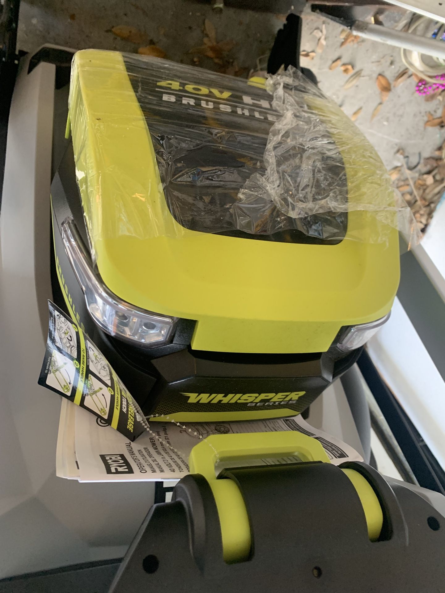 Ryobi battery Lawnmower Brand New 