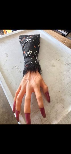 Halloween Fake Hand Arm Prop